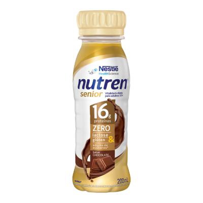 Complemento Alimentar Nutren Senior Chocolate Zero Lactose 200ml